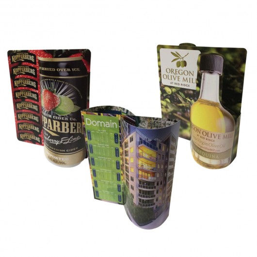 Custom Printed Wave Table Tents